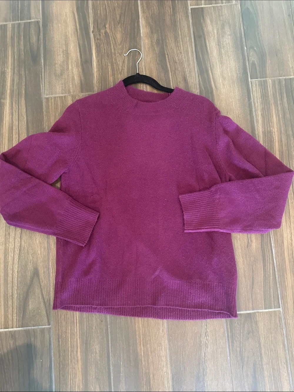 J. Crew extra soft Crewneck Sweater - purple M